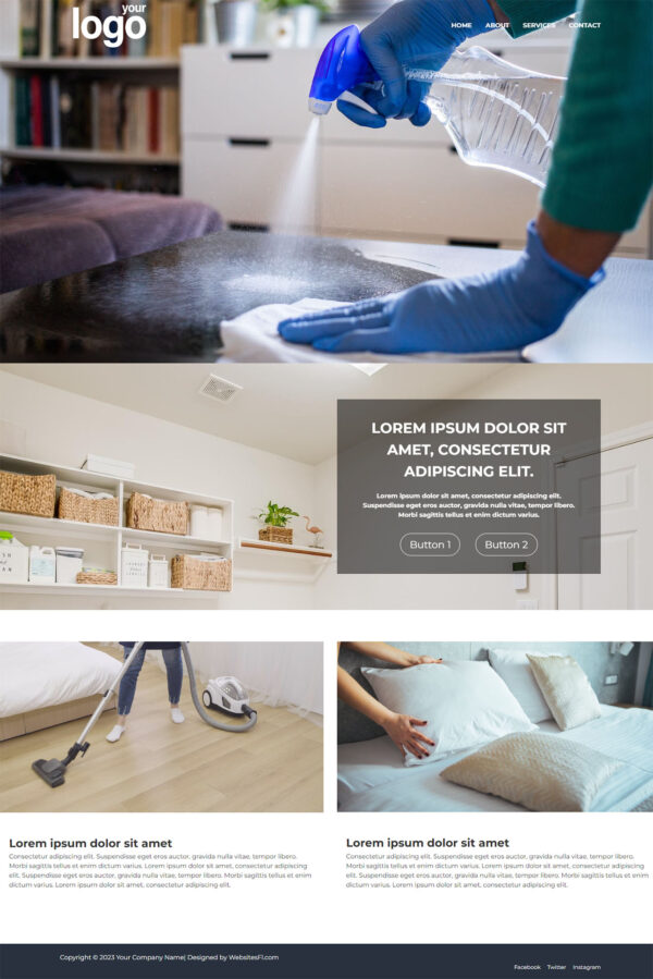 Cleaning Lady Website