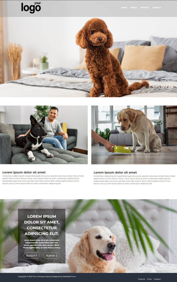 Dog Sitter Website